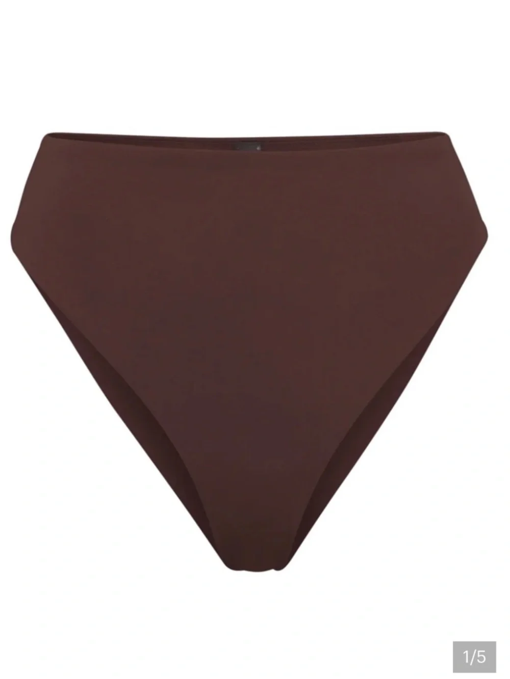 SKIMS Recycled Swim Cocoa Mid Waist Bikini Bottoms